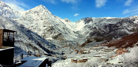 Spring snows in Berber Village