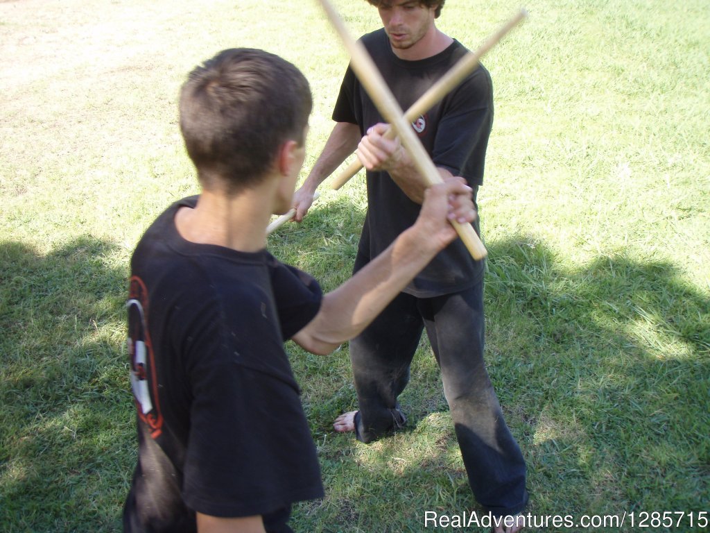 Stick training | Ninja Martial Arts & Fitness Samui Thailand | Image #6/11 | 