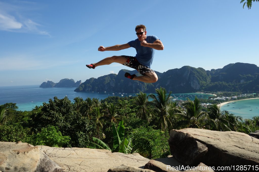 Flying Sidekick | Ninja Martial Arts & Fitness Samui Thailand | Image #11/11 | 