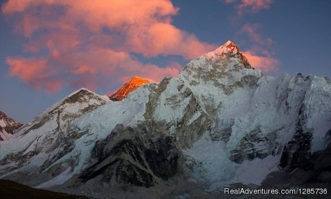 Golden View Of Mt. Everest From Kalapatthar