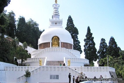 Peace Pagoda, Darjeeling | Mesmerizing Darjeeling with Gangtok Tour | Image #4/5 | 