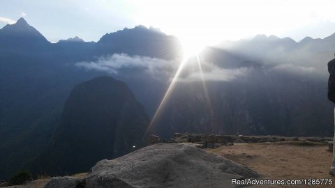 Sunset Machu Picchu