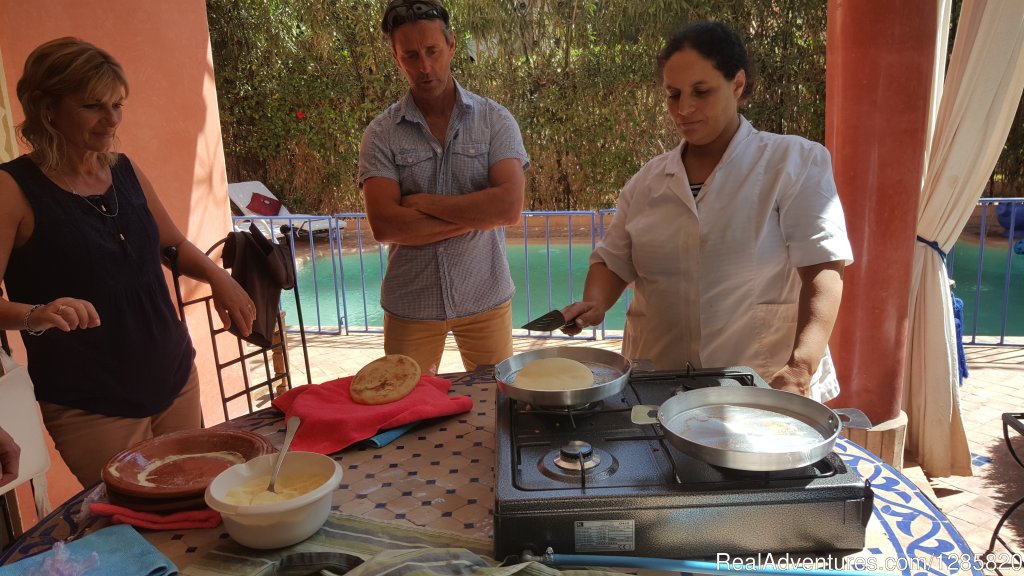 Cooking Moroccan bread | Marrakech Cooking School - Daily Cooking Classes | Image #2/23 | 