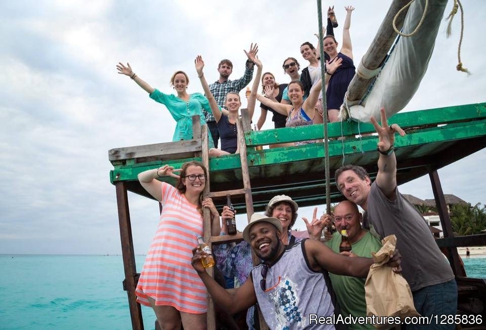 Enjoying a sunset boat ride in Zanzibar | Orange Adventures offers Travel, Tours & Safaris. | Nairobi Kenya, Kenya | Tourism Center | Image #1/21 | 