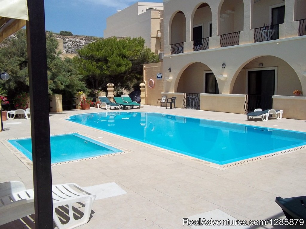 Pool View | San Antonio Guest House - Gozo Bed & Breakfast | Image #2/16 | 