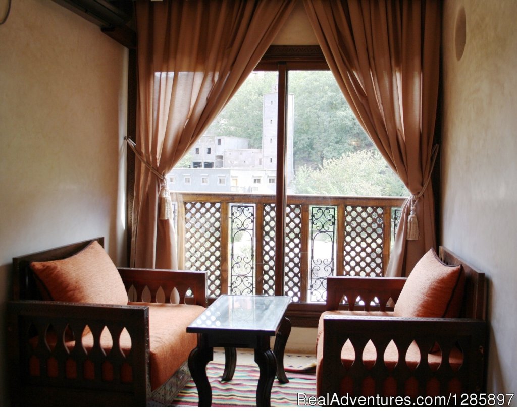 Sitting area agadir suite | Riad Jnane Imlil - Atlas Mountains | Image #5/26 | 