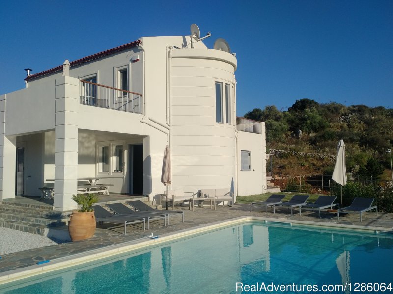 Front view | Villa with private pool | Chania, Greece | Vacation Rentals | Image #1/9 | 