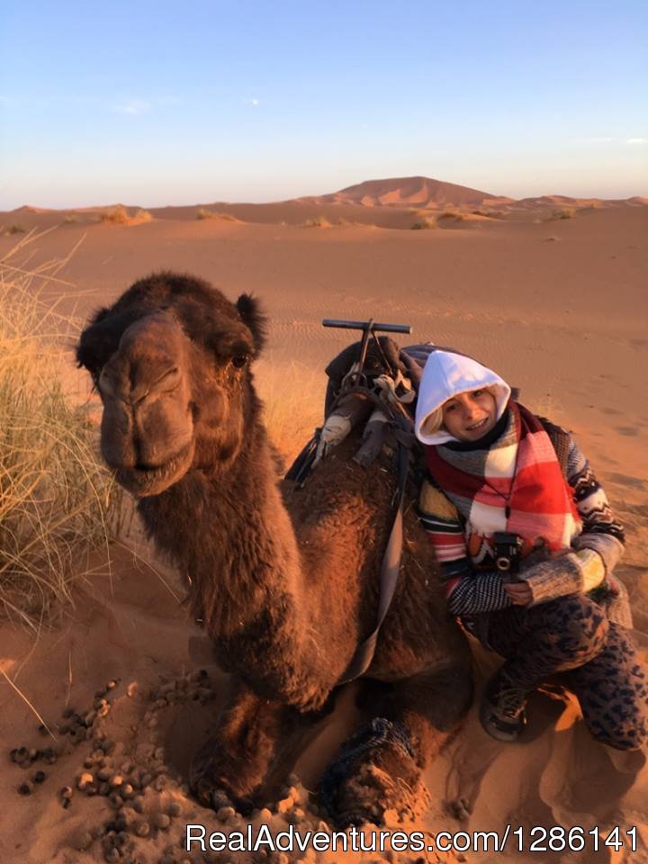 Camel ride | Night in Merzouga desert by Camel ride | Image #3/3 | 