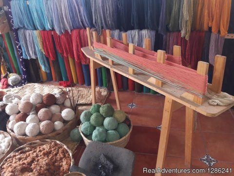 Ethical Fashion Lake Atitlan Weaving Workshop Natural Dyed