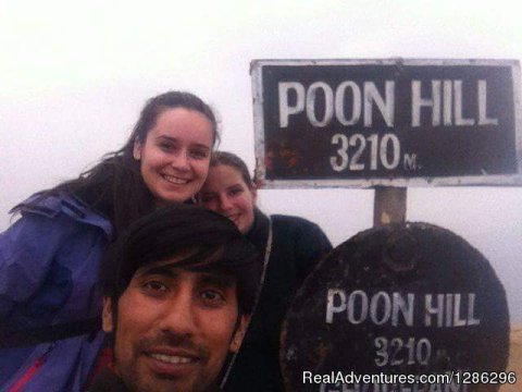 Volunteers from AIESEC Nepal to PoonHill