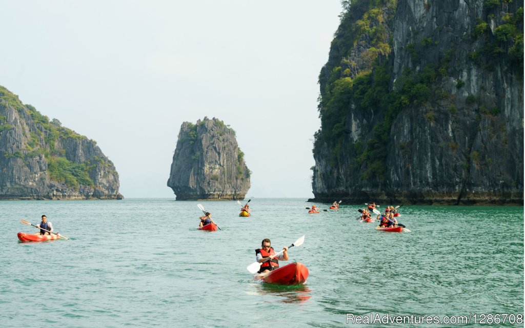 Kayaking | Discovering The World Heritage, Amazing Halong Bay | Image #7/16 | 