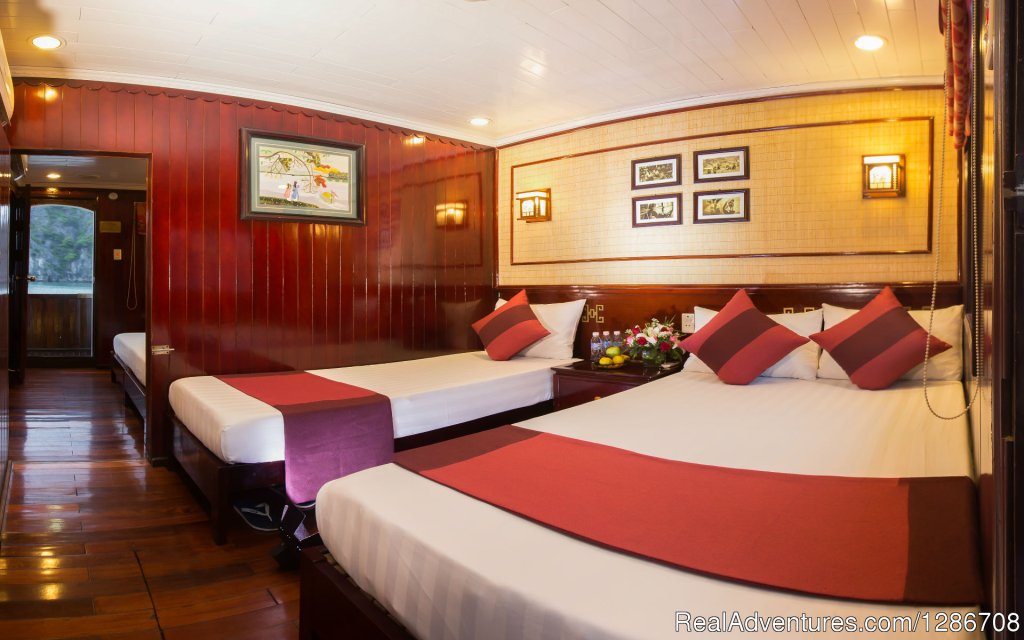 Deluxe connecting family cabin | Discovering The World Heritage, Amazing Halong Bay | Image #10/16 | 