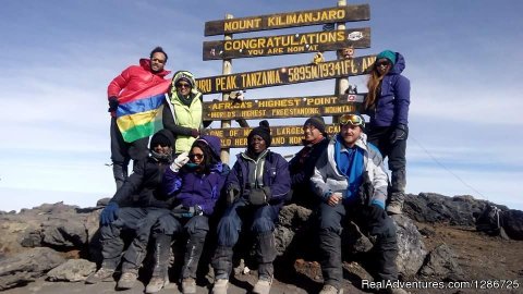 The Mt. Kilimanjaro Marangu Route is a popular route on which nights are spent in huts and meals are taken in dining halls. It is the only route that ascends and descends using the same path and is often referred to as the â€œCoca-Colaâ€ route. Hut
