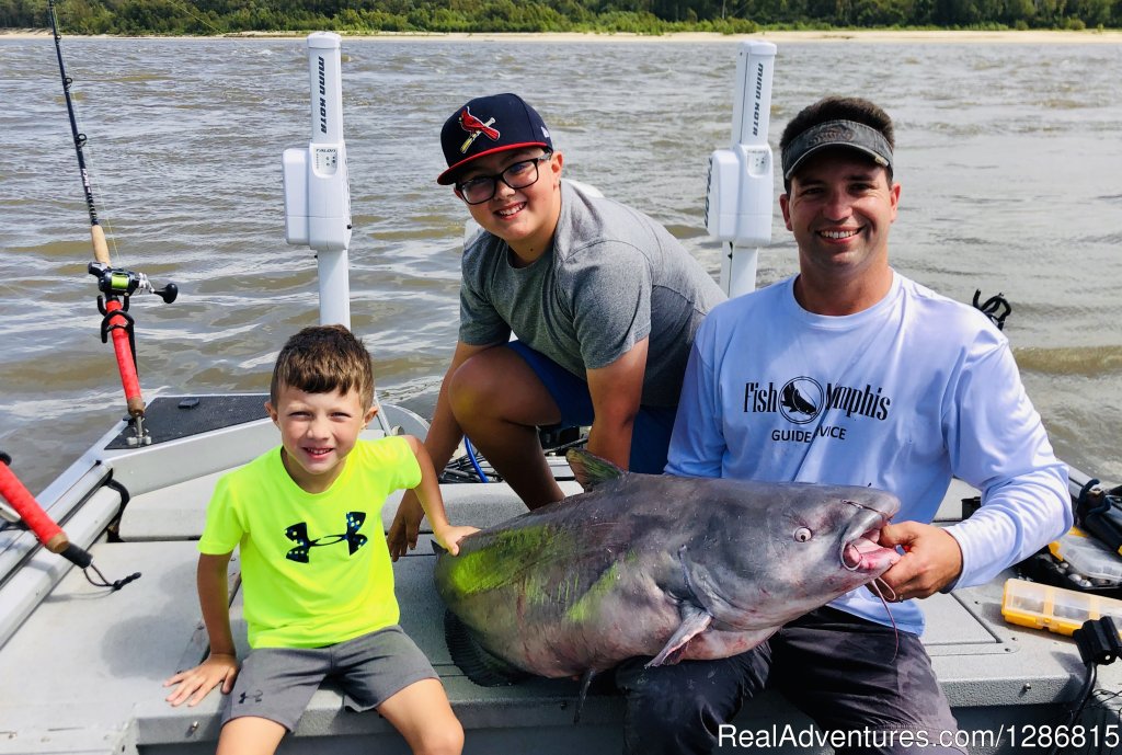 80lb. Blue Cat | Fish Memphis for Trophy Catfish | Memphis, Tennessee  | Fishing Trips | Image #1/45 | 