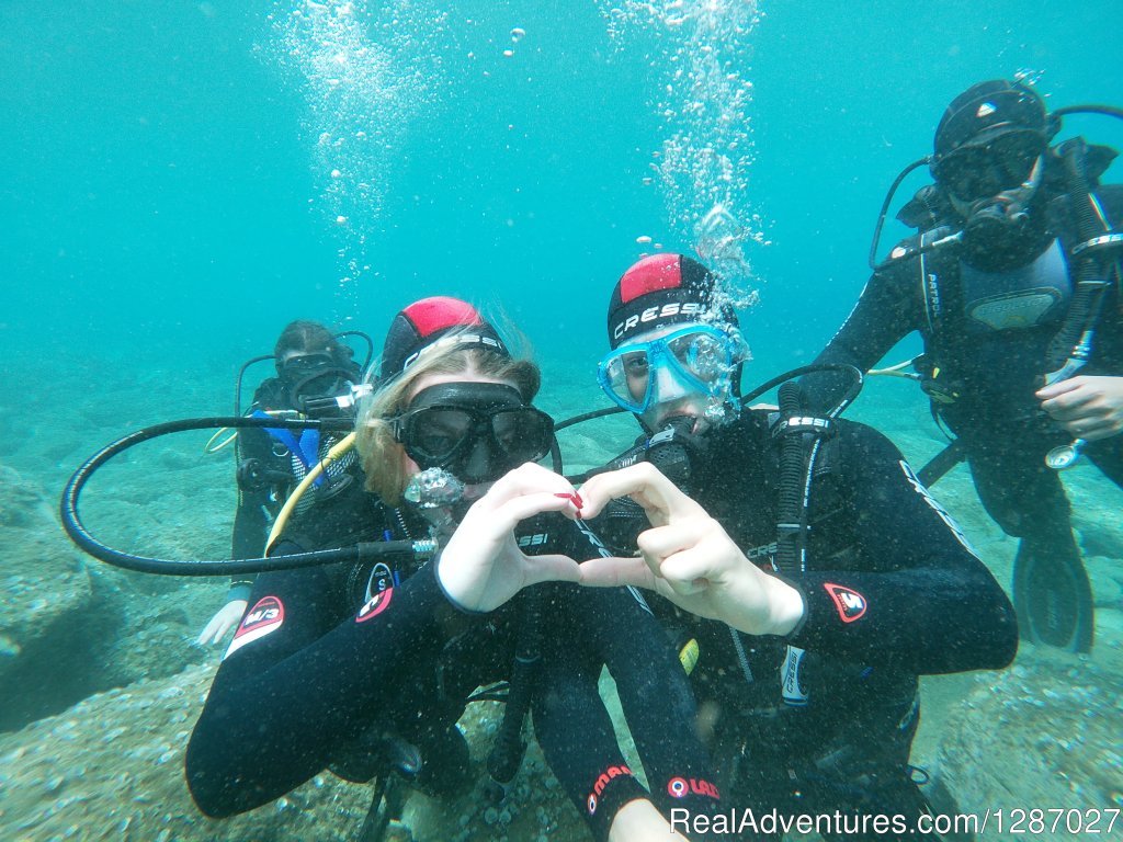 Try Scuba diving - Explore Crete underwater | Ag. Pelagia, Greece | Scuba Diving & Snorkeling | Image #1/9 | 