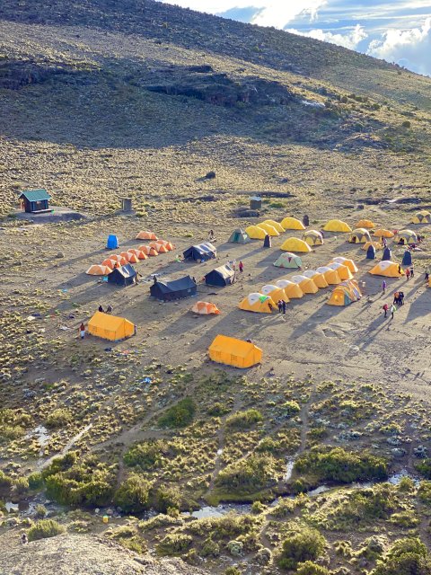 View From Above Barranco Camp
