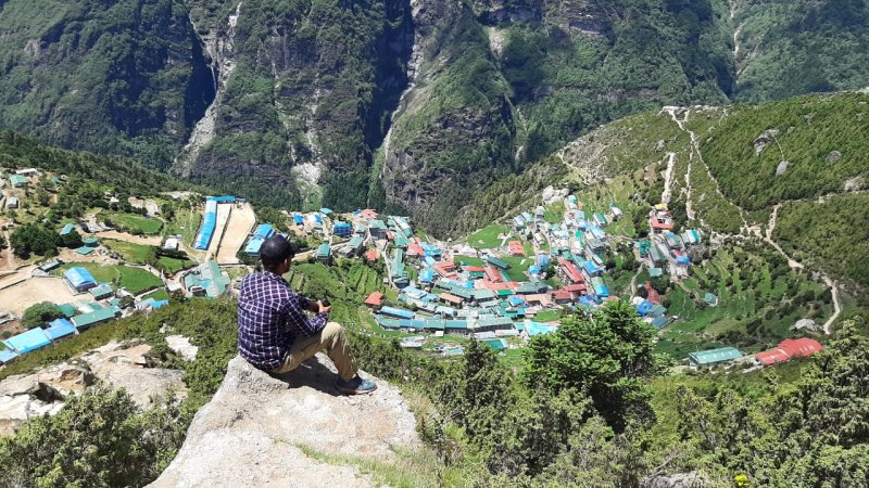 Namche Bazaar View | 12 Days Everest Base Camp Trek | Image #3/4 | 