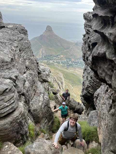 Table Mountain View From India Venster
