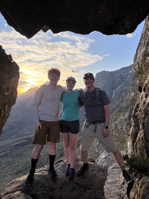 Table Mountain View From India Venster